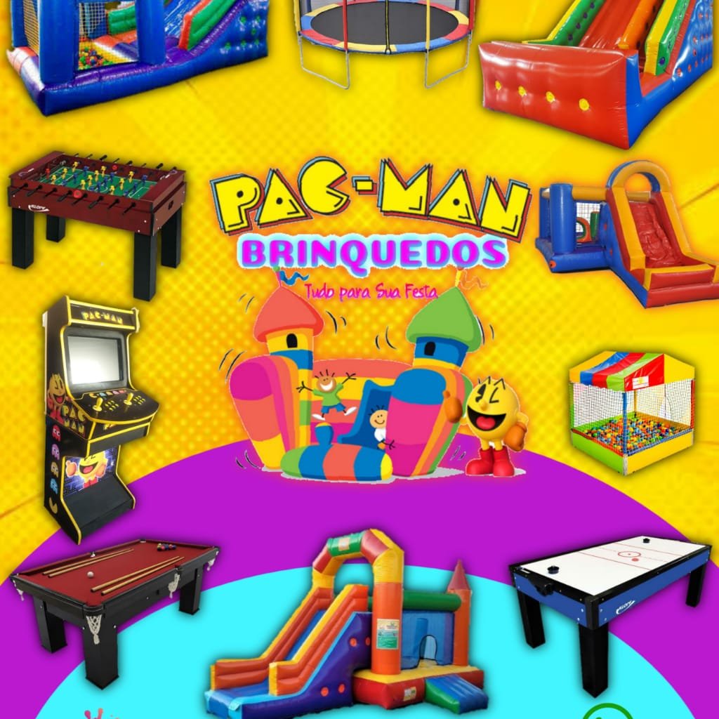 Pac-Man Locação De Brinquedos 