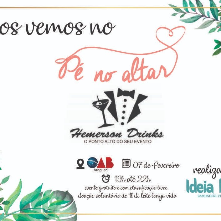 HEMERSON DRINKS e LOCACOES DE BRINQUEDOS PARA FESTAS