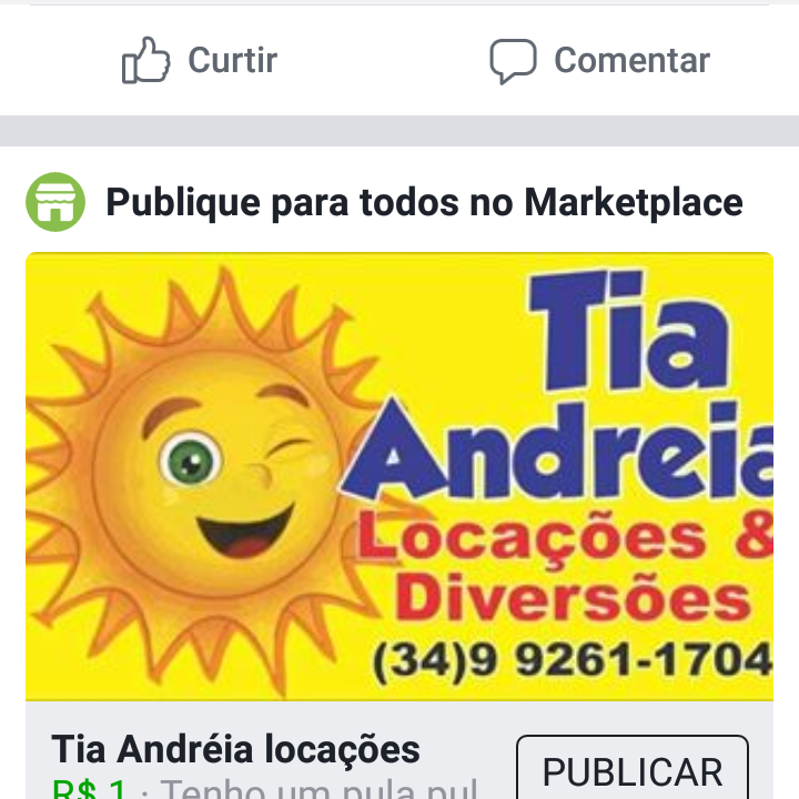 Tia Andréia locações