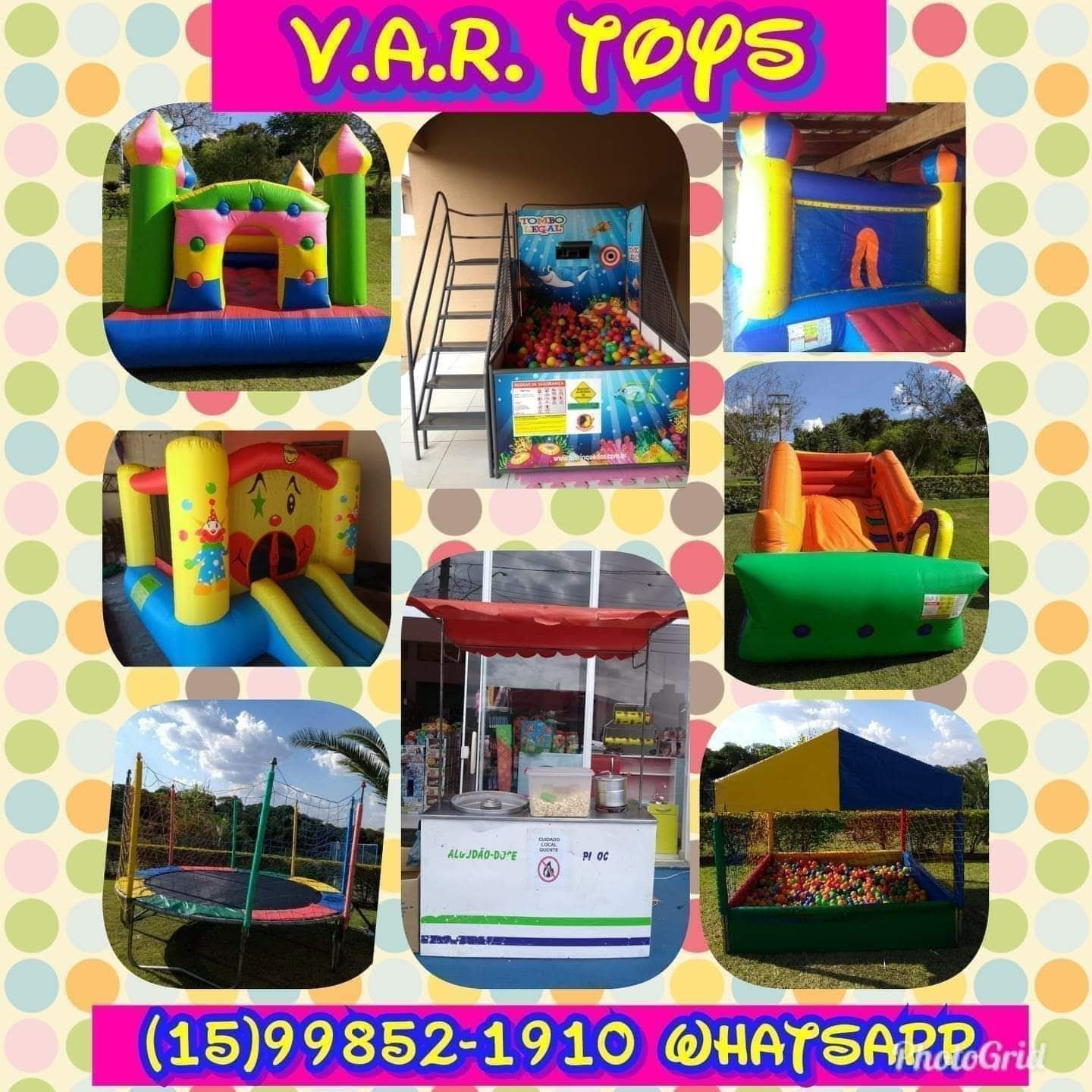 V.A.R TOYS LOCAÇÃO DE BRINQUEDOS