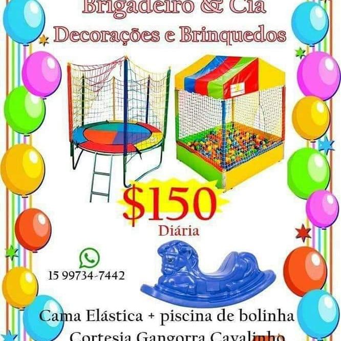 BRIGADEIRO E CIA DECORAÇÕES E BRINQUEDOS