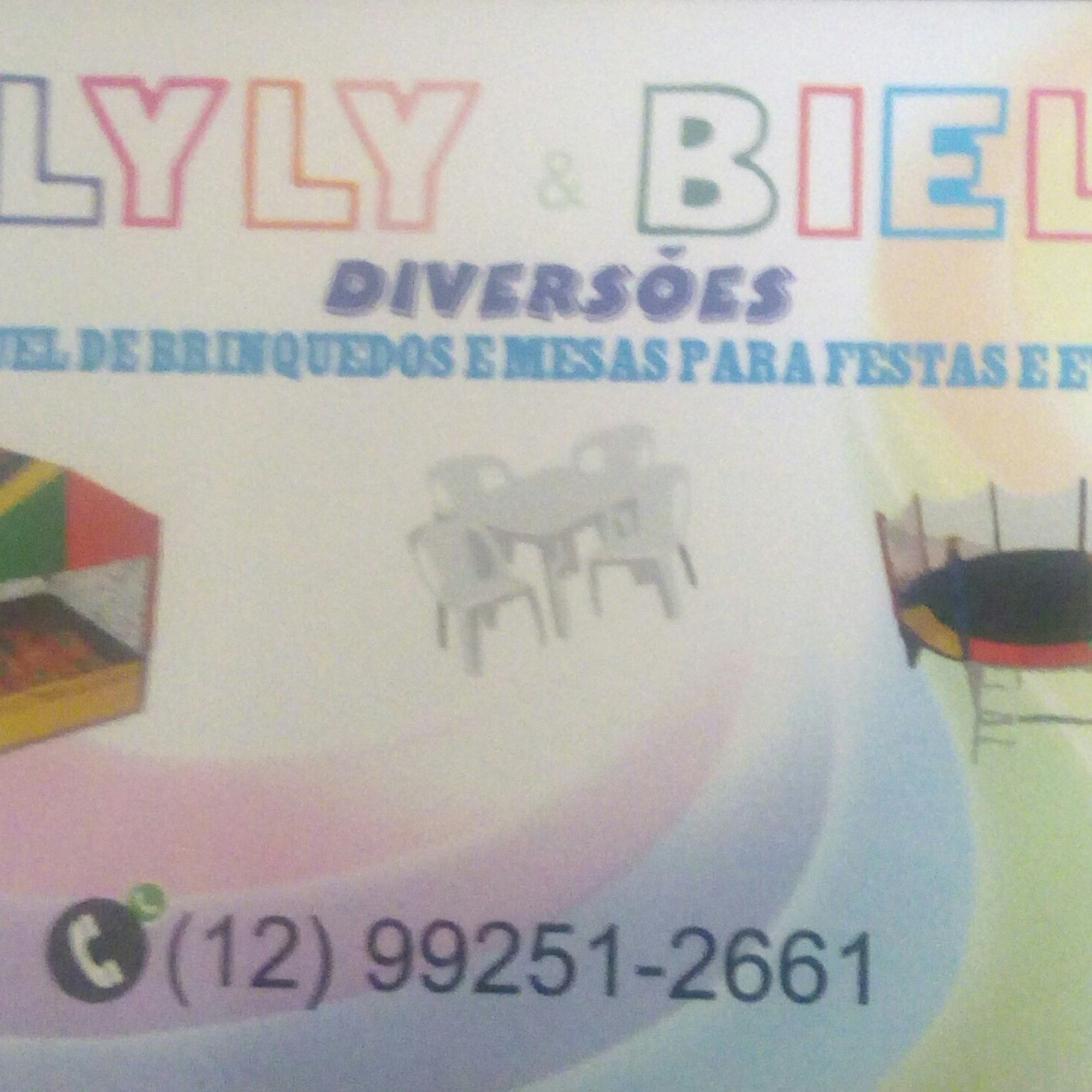 Lyly e Biel diversões