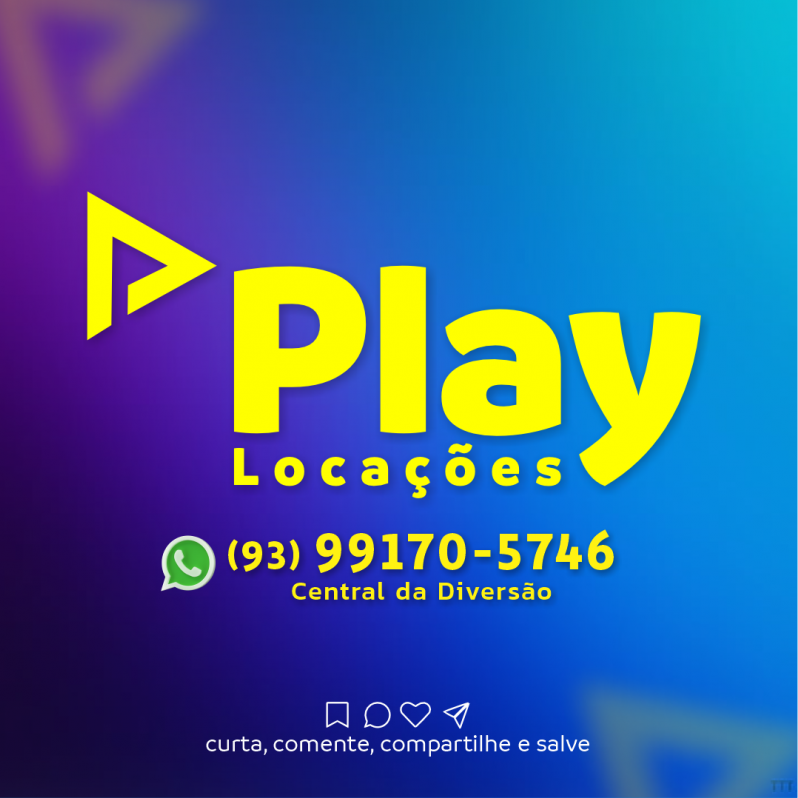 PLAY LOCAÇÕES - BRINQUEDOS