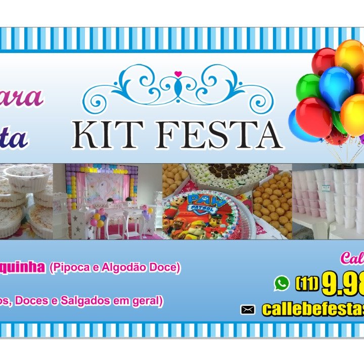 KIT FESTA SE TU UMA BÊNÇÃO GUARULHOS 