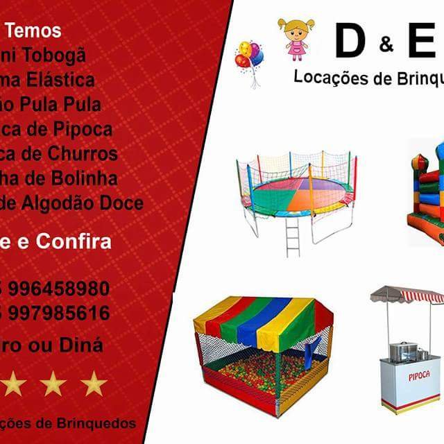 D&E locações de brinquedos e eventos em geral