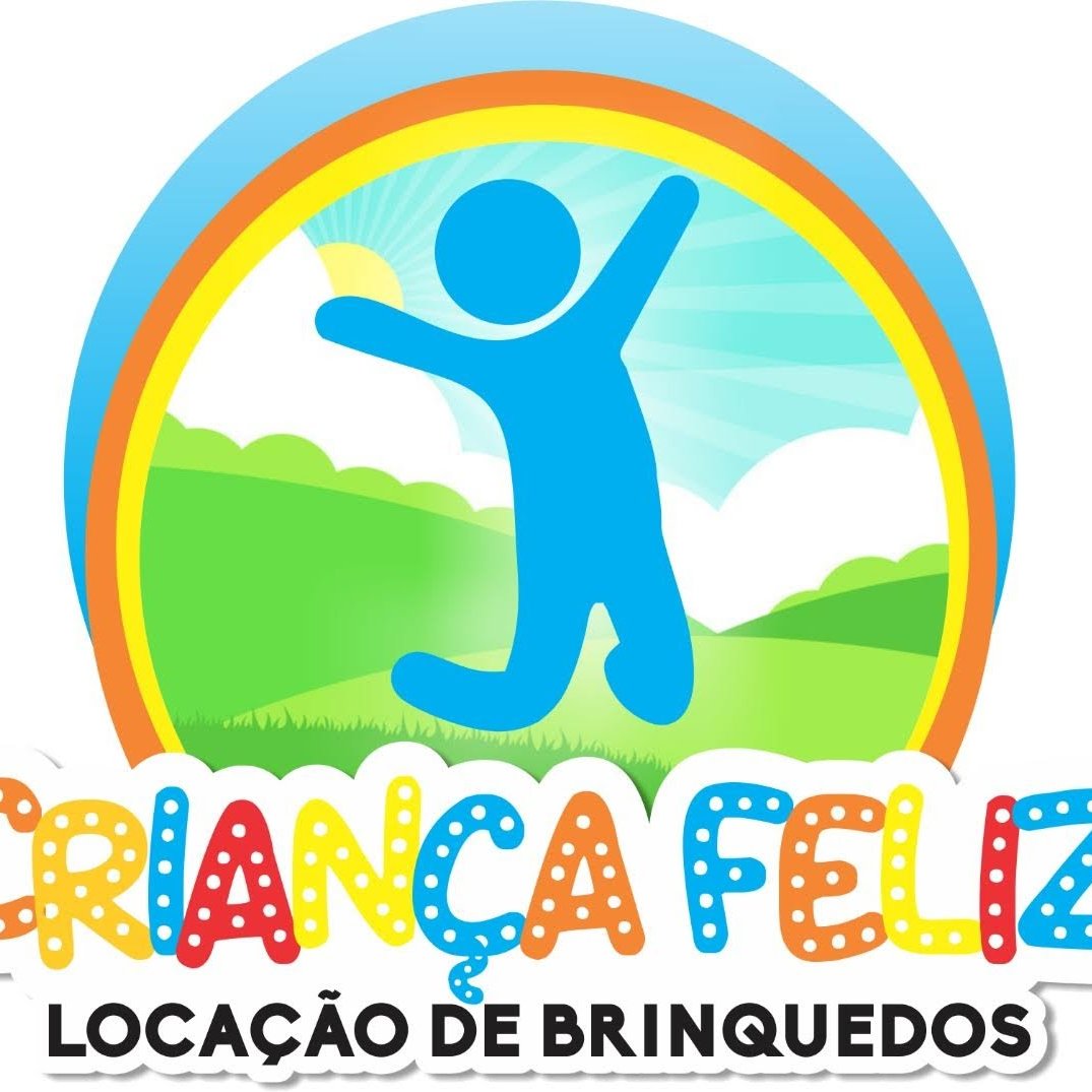 Criança feliz locação de brinquedos