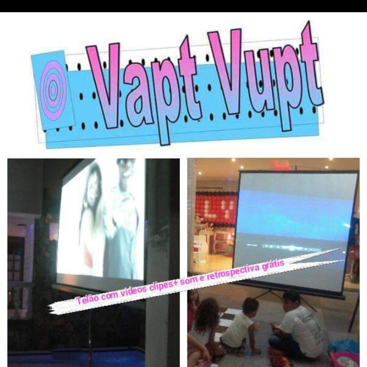 vapt vupt animação e eventos 