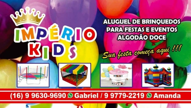 império Kids alugueis de brinquedos