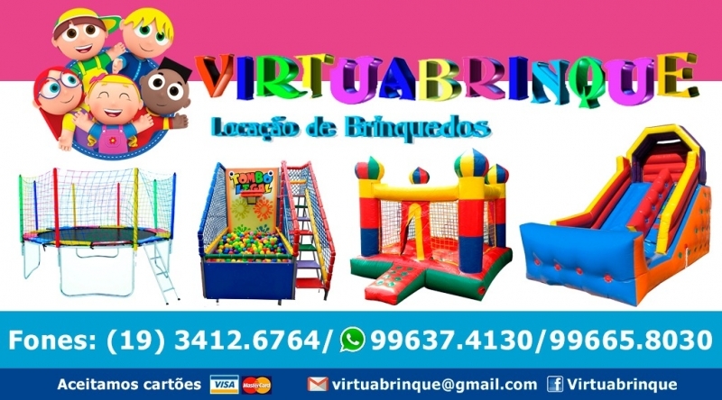 VirtuaBrinque Locacões de Brinquedos e Recreação